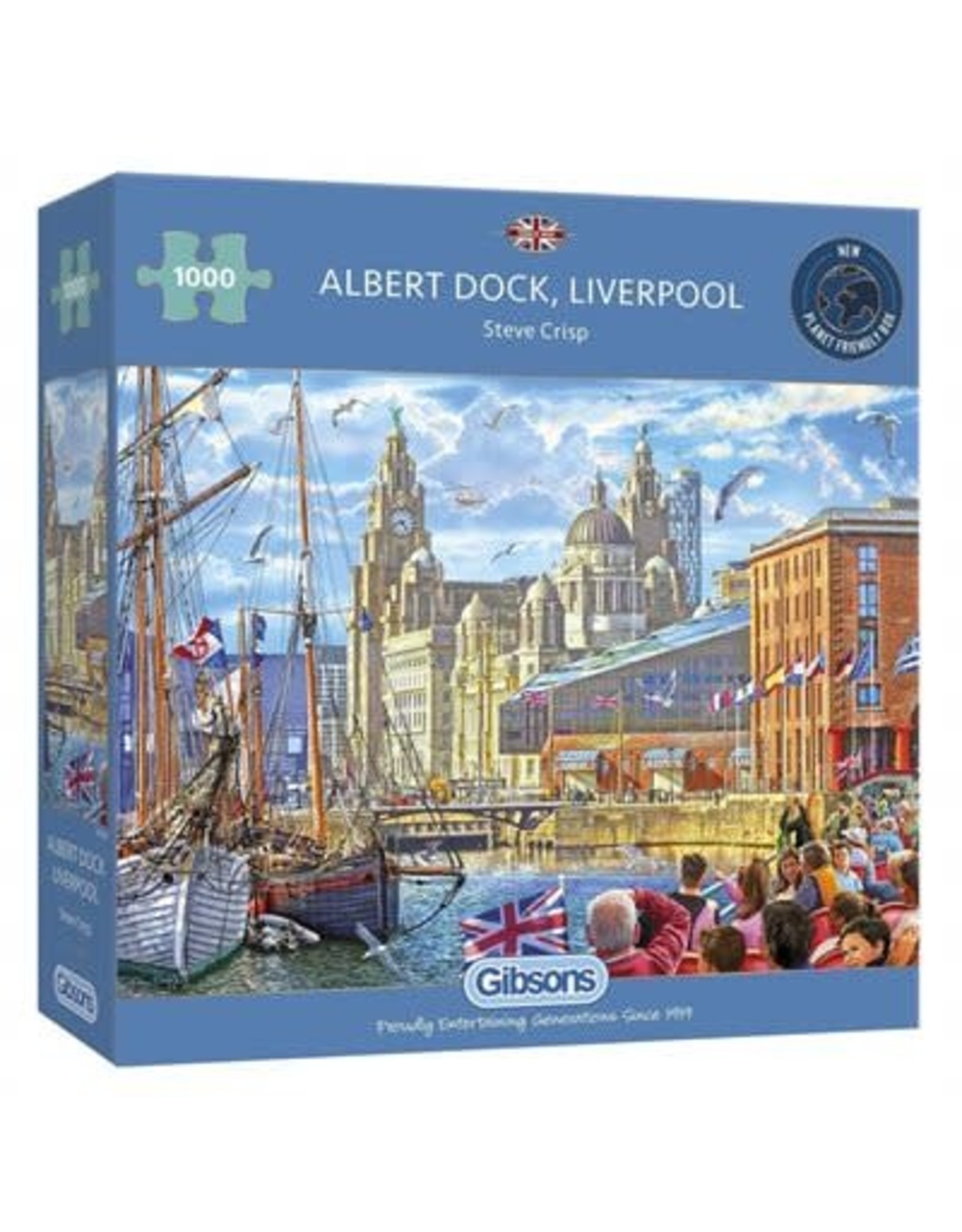 Albert Dock, Liverpool 1000pc