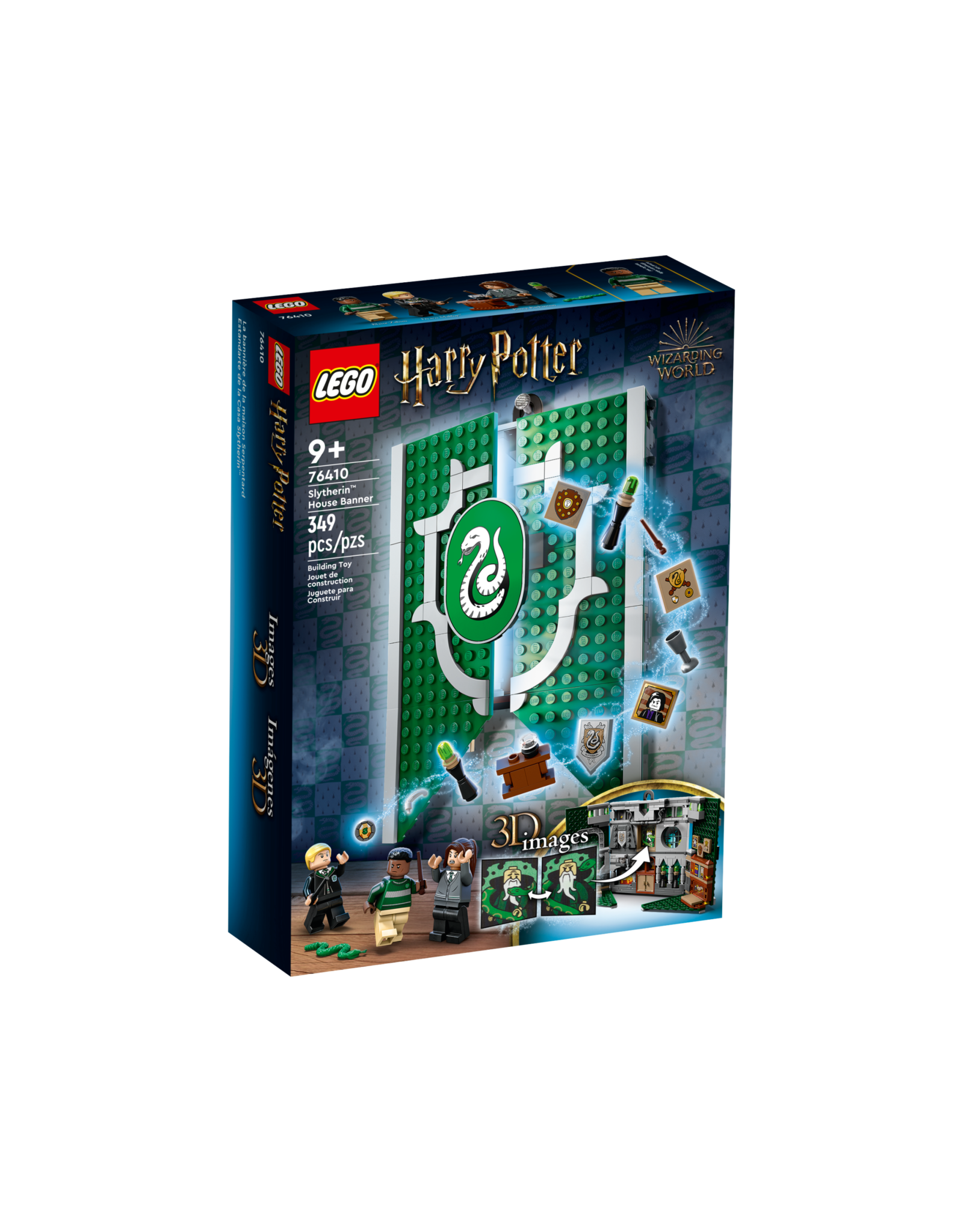 Lego Slytherin House Banner