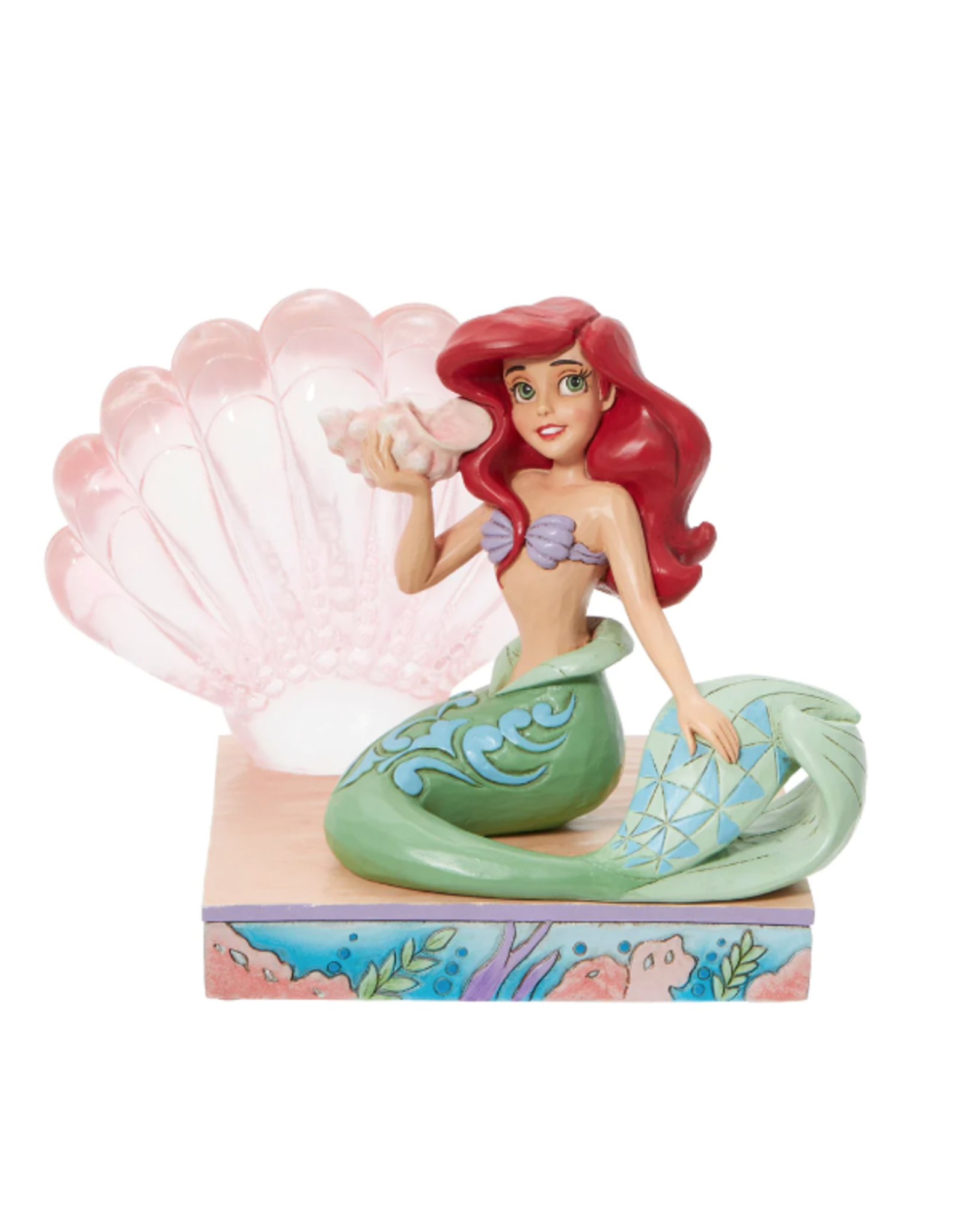 Jim Shore Ariel Clear Resin Shell