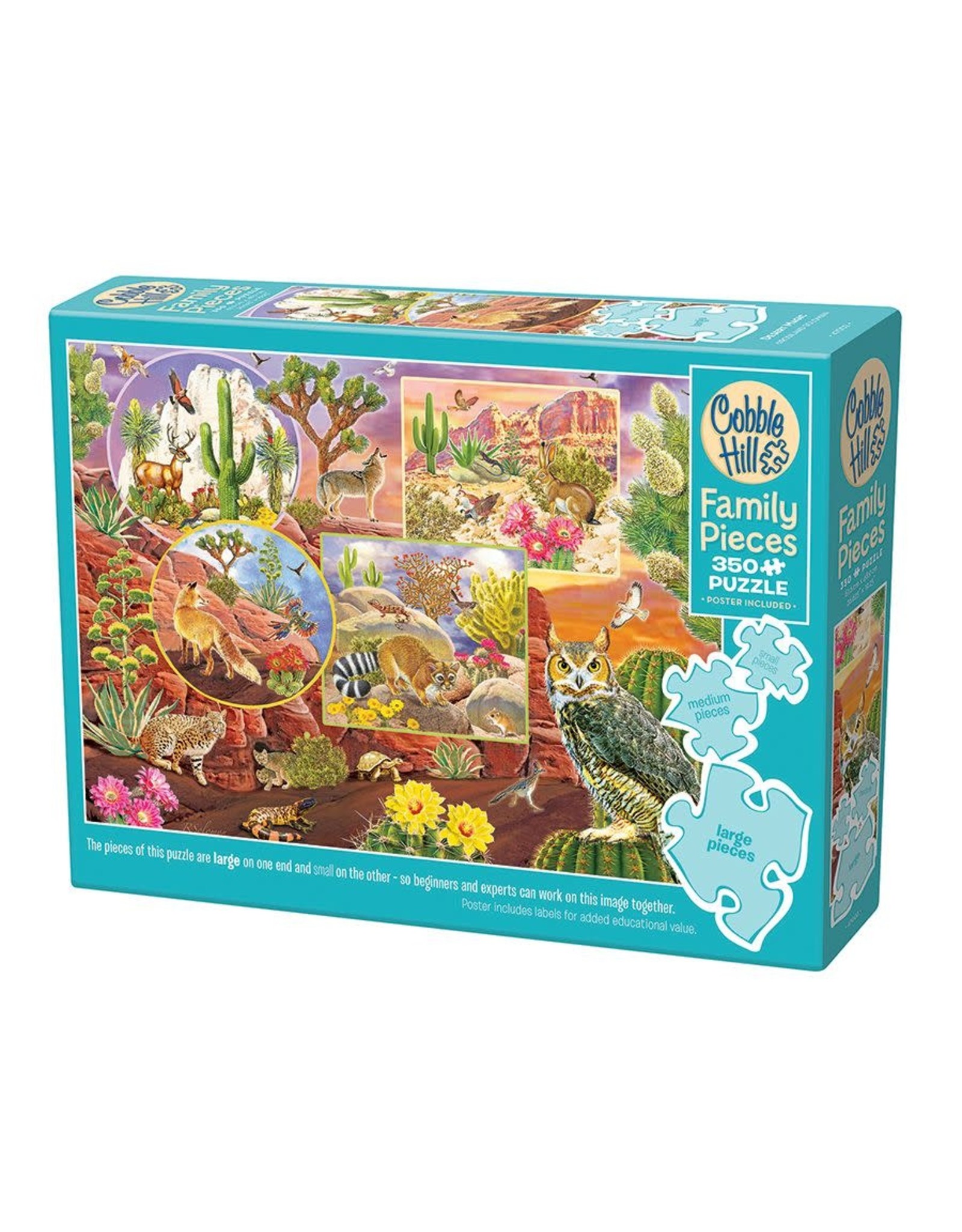 Cobble Hill Desert Magic 350pc Family Puzzle