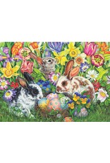 Cobble Hill Easter Bunnies 350pc Family Puzzle
