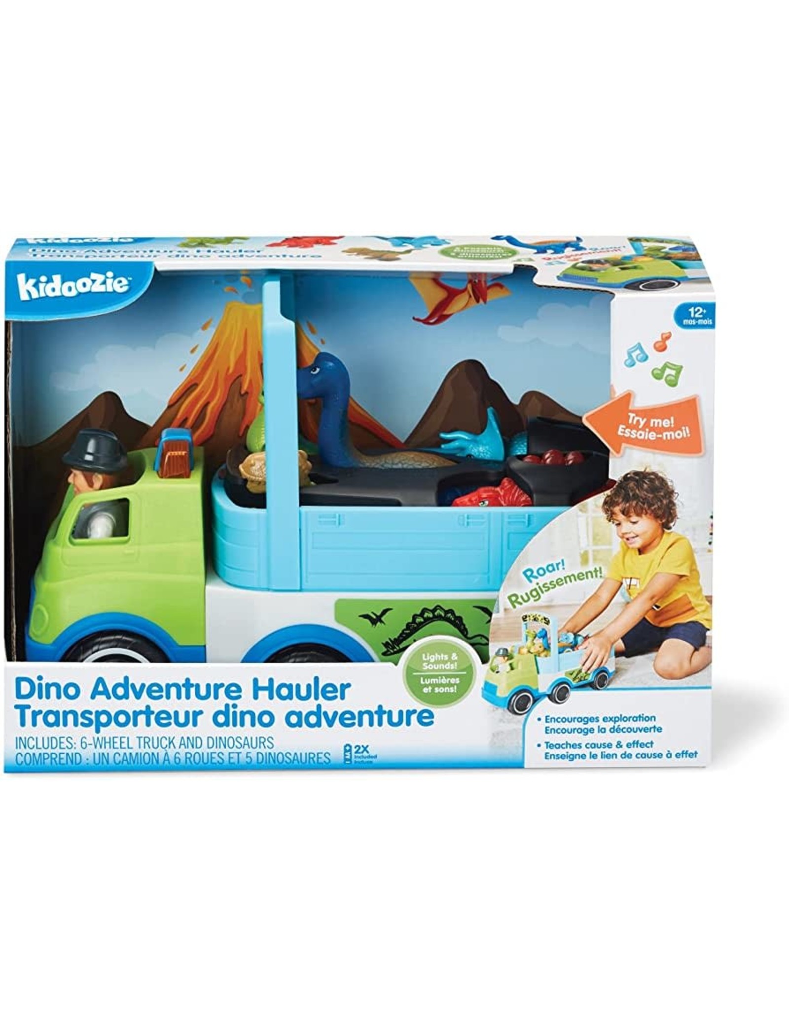 Kidoozie Dino Adventure Hauler