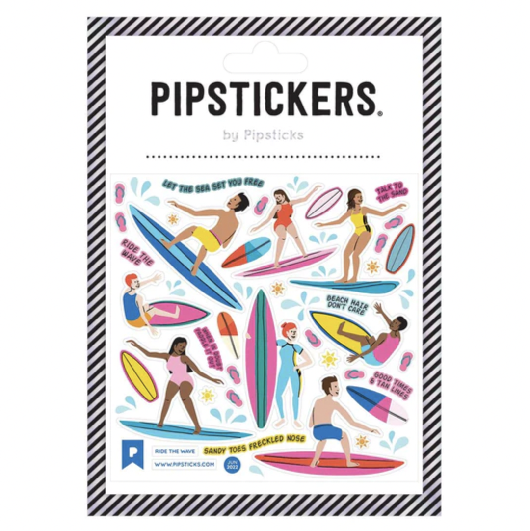 Pipsticks Ride The Wave Stickers - Tumbleweed Toys