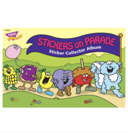 Trend Enterprise Stickers on Parade Sticker Collector Album