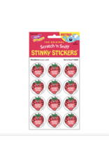 Trend Enterprise Berry Good - Strawberry Scent Retro Scratch 'n Sniff Stinky Stickers