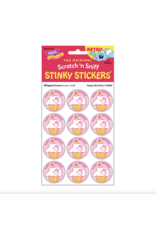 Trend Enterprise Happy Birthday - Whipped Cream Scent Retro Scratch 'n Sniff Stinky Stickers