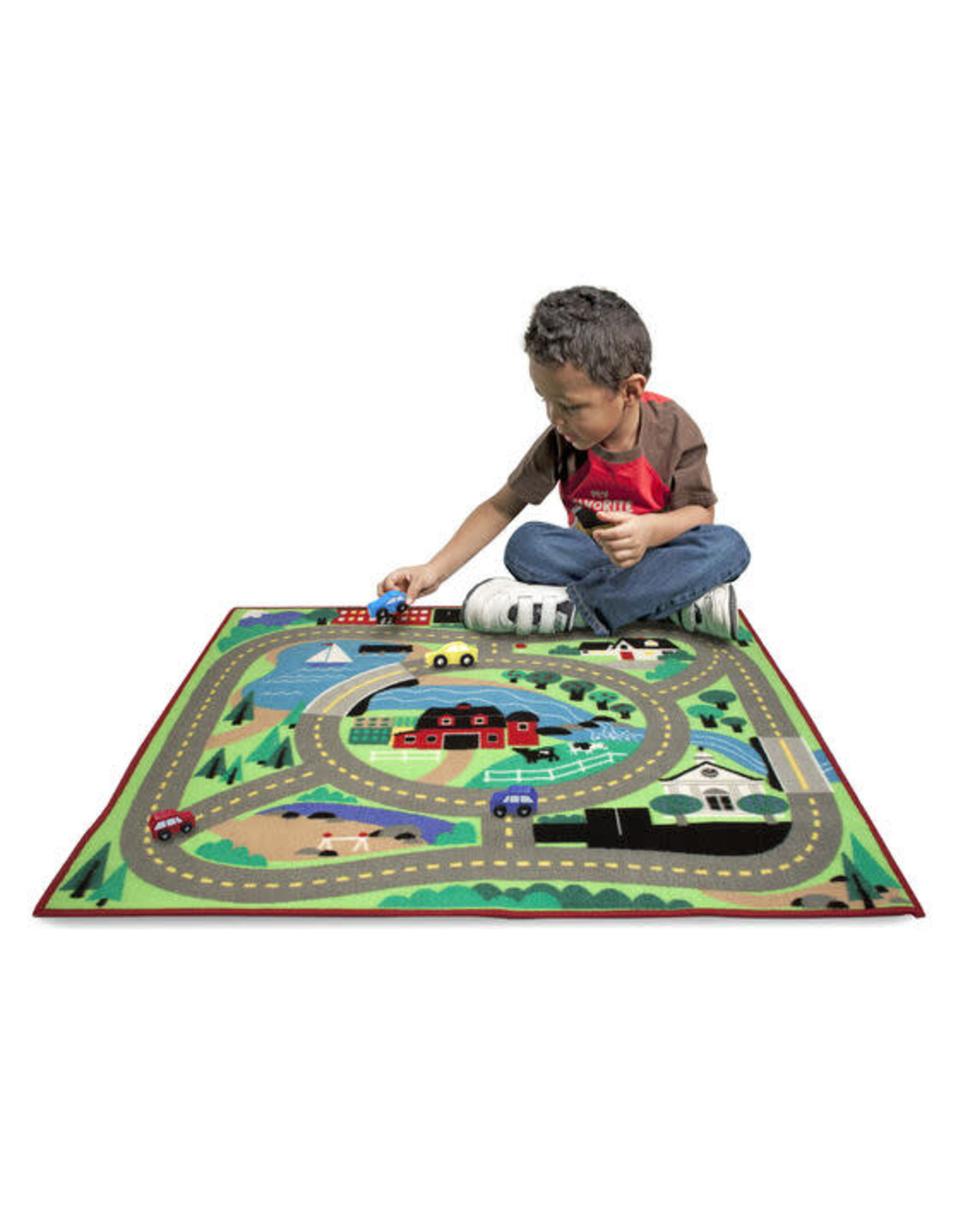 Melissa & Doug Melissa & Doug: Around the Town Road Rug