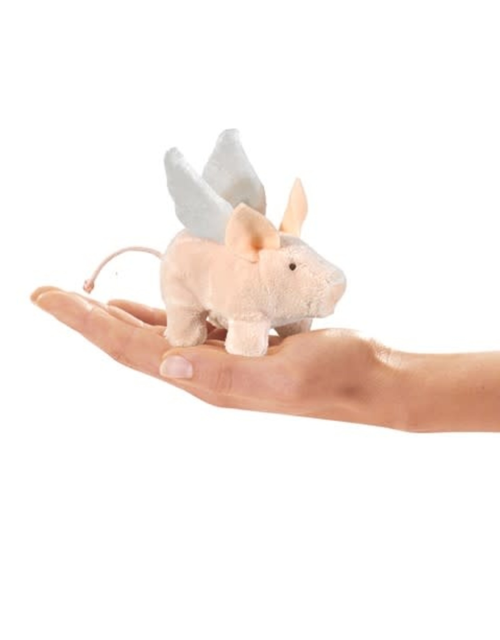Folkmanis Folkmanis Mini Winged Piglet Finger Puppet