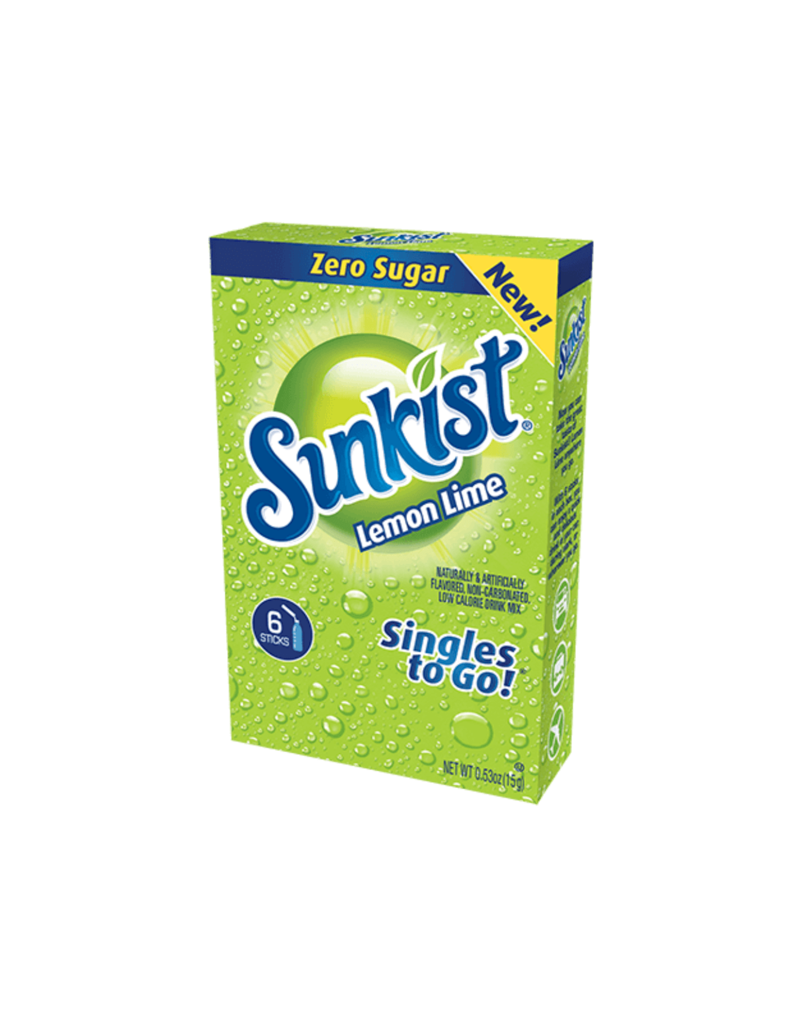 Sunkist - Lemon Lime Singles To Go