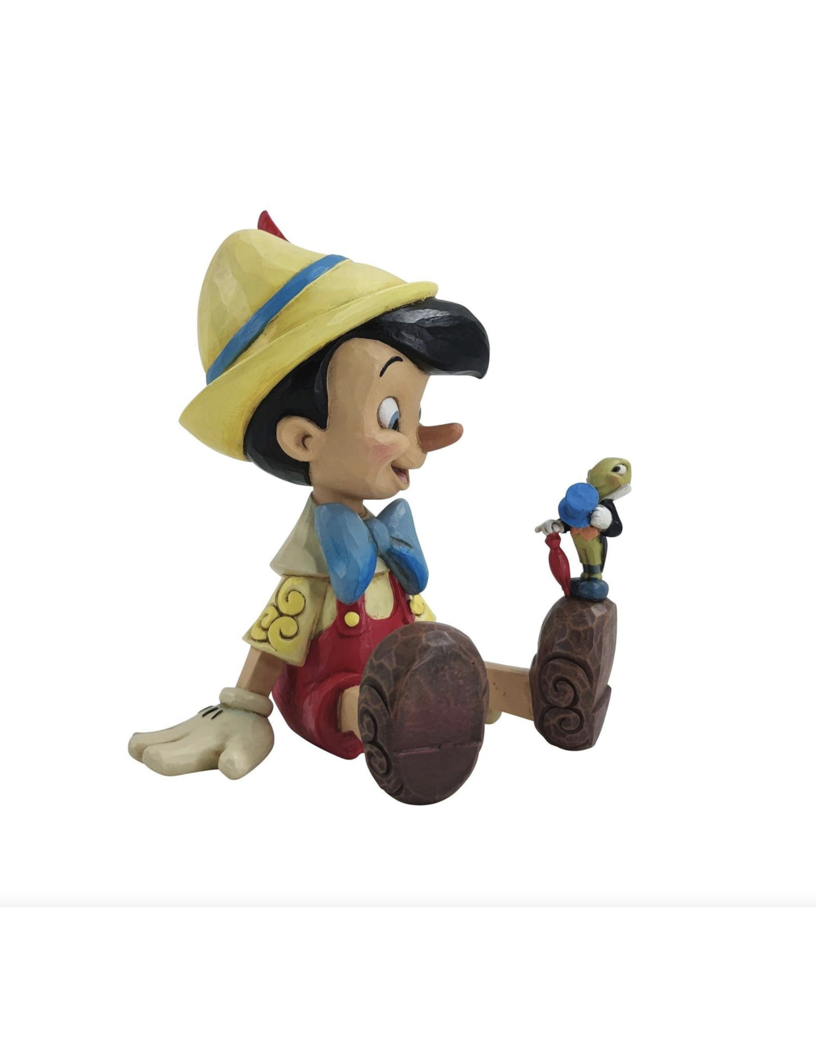 Jim Shore Pinocchio & Jiminy Sitting