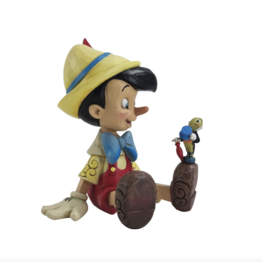 Jim Shore Pinocchio & Jiminy Sitting