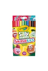 Crayola 10ct Slim Silly Scents Smash Ups Markers