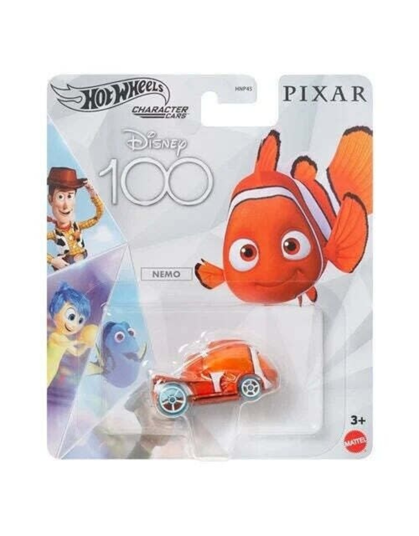 Mattel Hot Wheels Disney 100th Character Car - Nemo