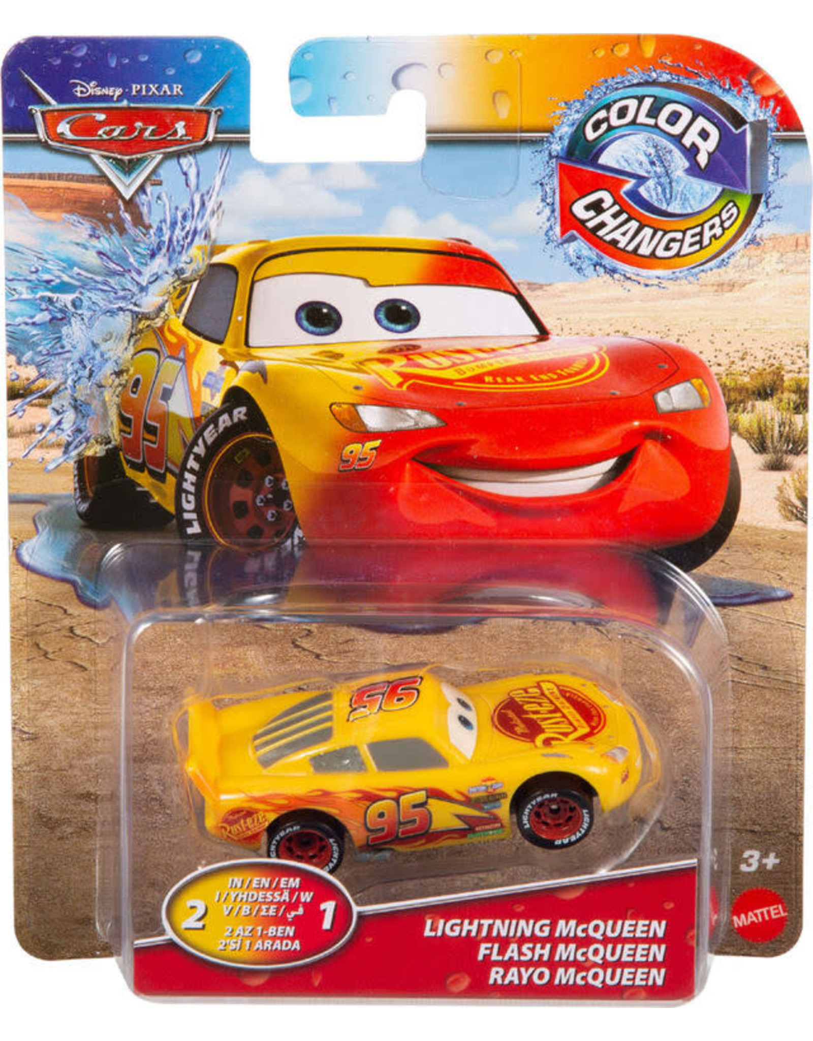 Mattel Disney Cars Color Changers - Lightning McQueen - Tumbleweed Toys