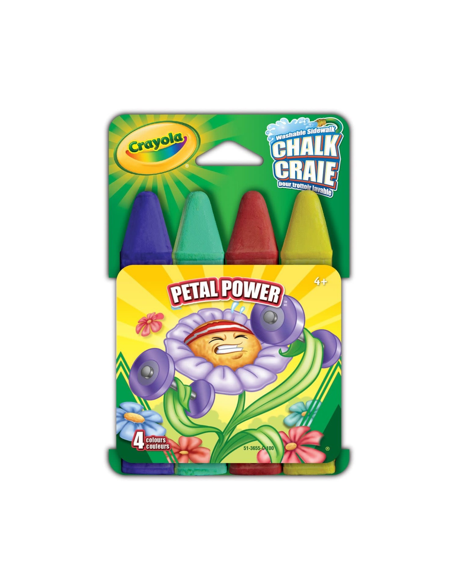 Crayola Sidewalk Chalk - Petal Power