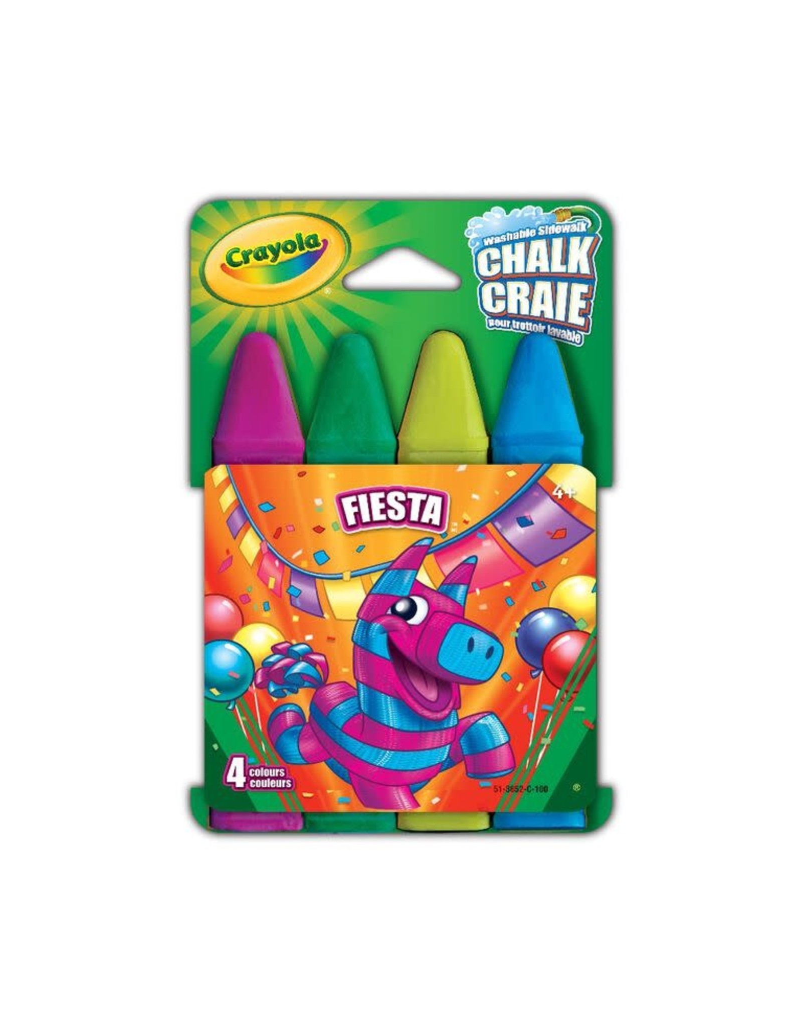 Crayola Sidewalk Chalk - Fiesta