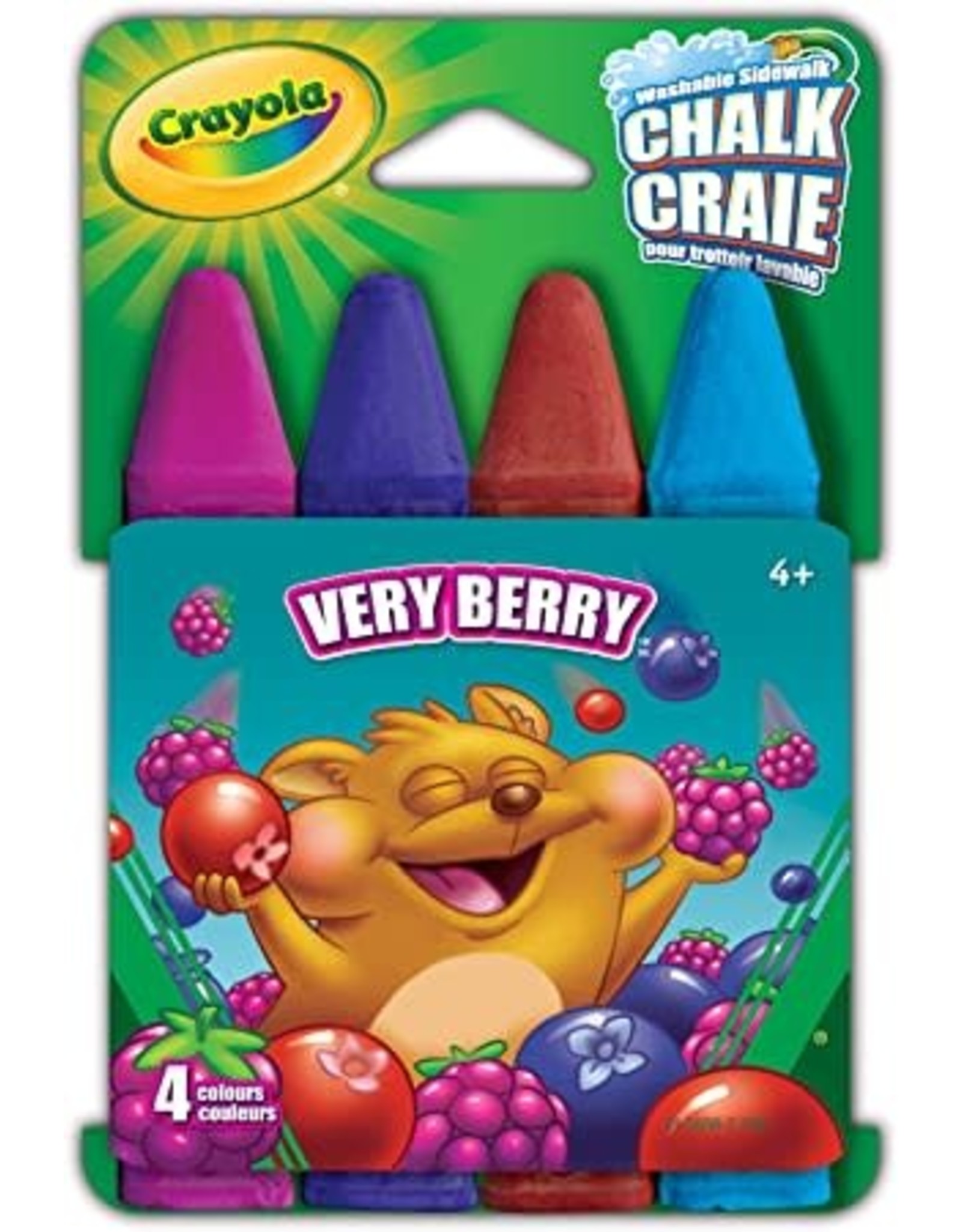 Crayola Sidewalk Chalk - Very Berry