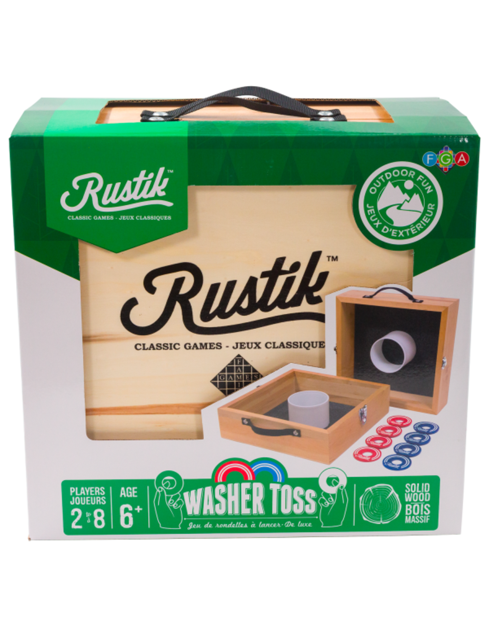 Rustik Rustik Washer Toss Game Set