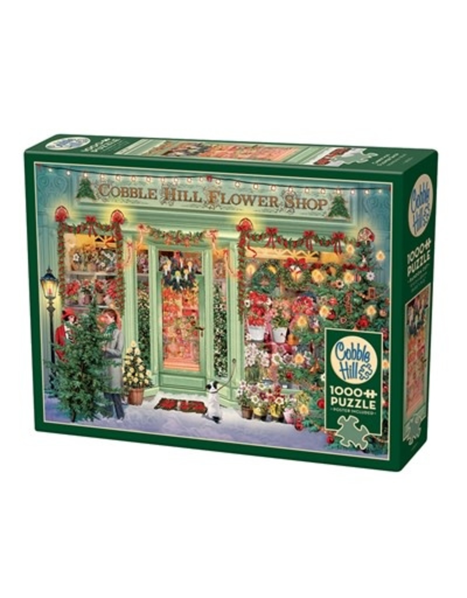 Cobble Hill Christmas Flower Shop 1000pc