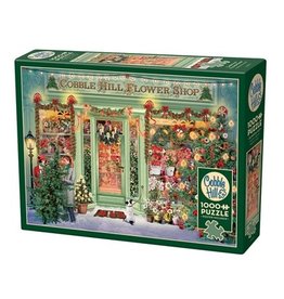 Cobble Hill Christmas Flower Shop 1000pc