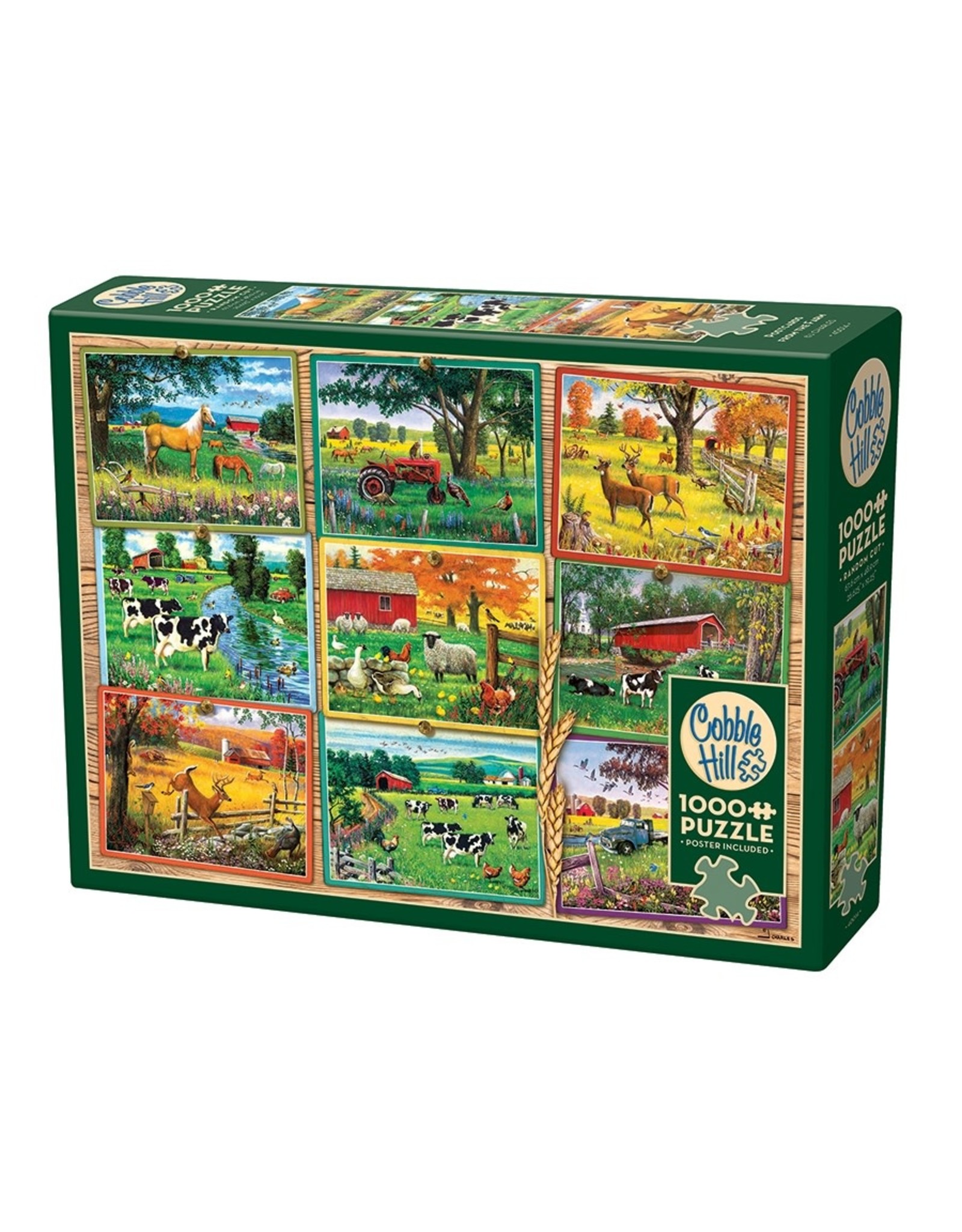Cobble Hill Postcards from the Farm 1000pc