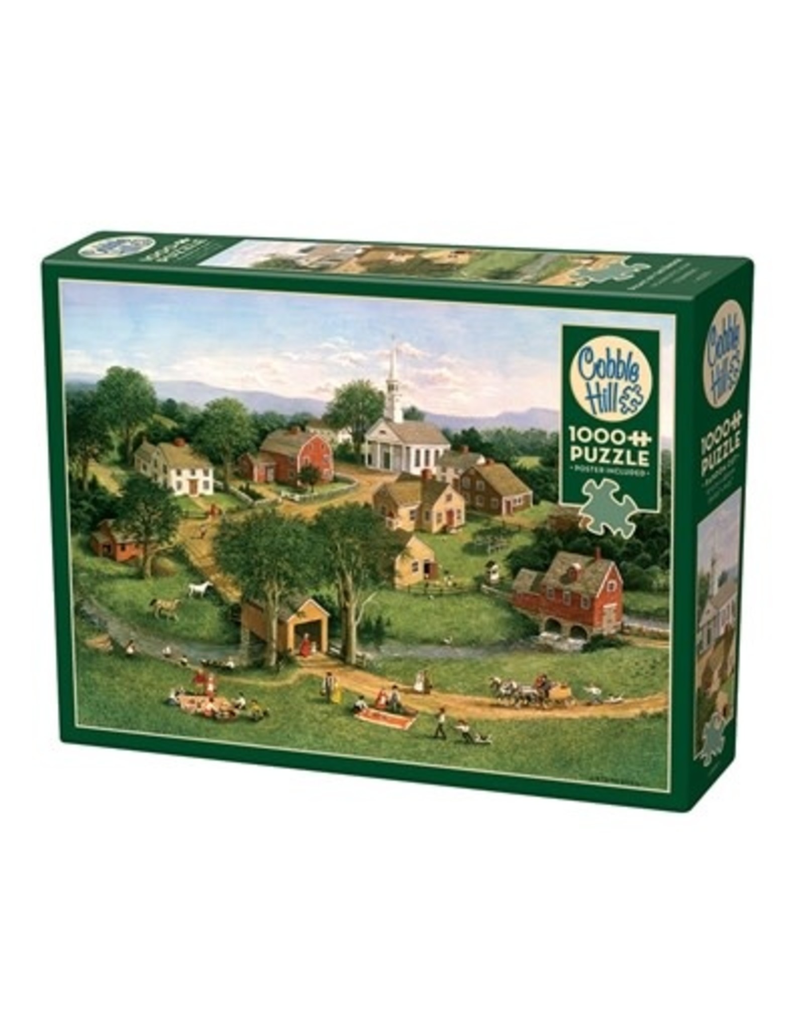 Cobble Hill Picnic by the Bridge 1000pc