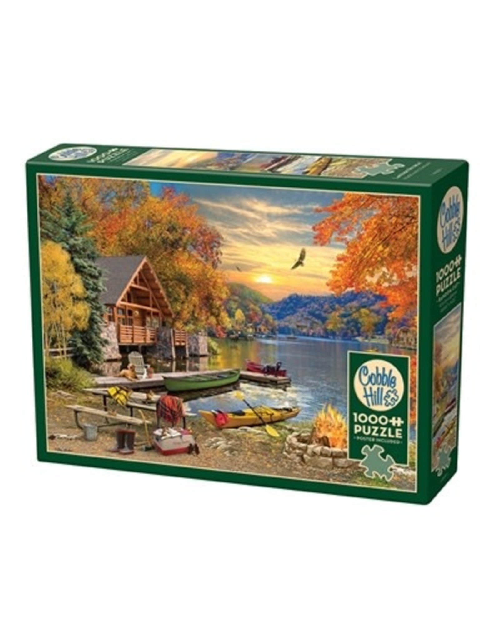 Cobble Hill Lakeside Retreat 1000pc