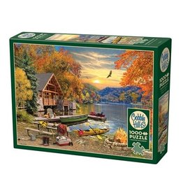 Cobble Hill Lakeside Retreat 1000pc