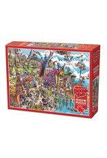 Cobble Hill DoodleTown: Viking Village 1000pc