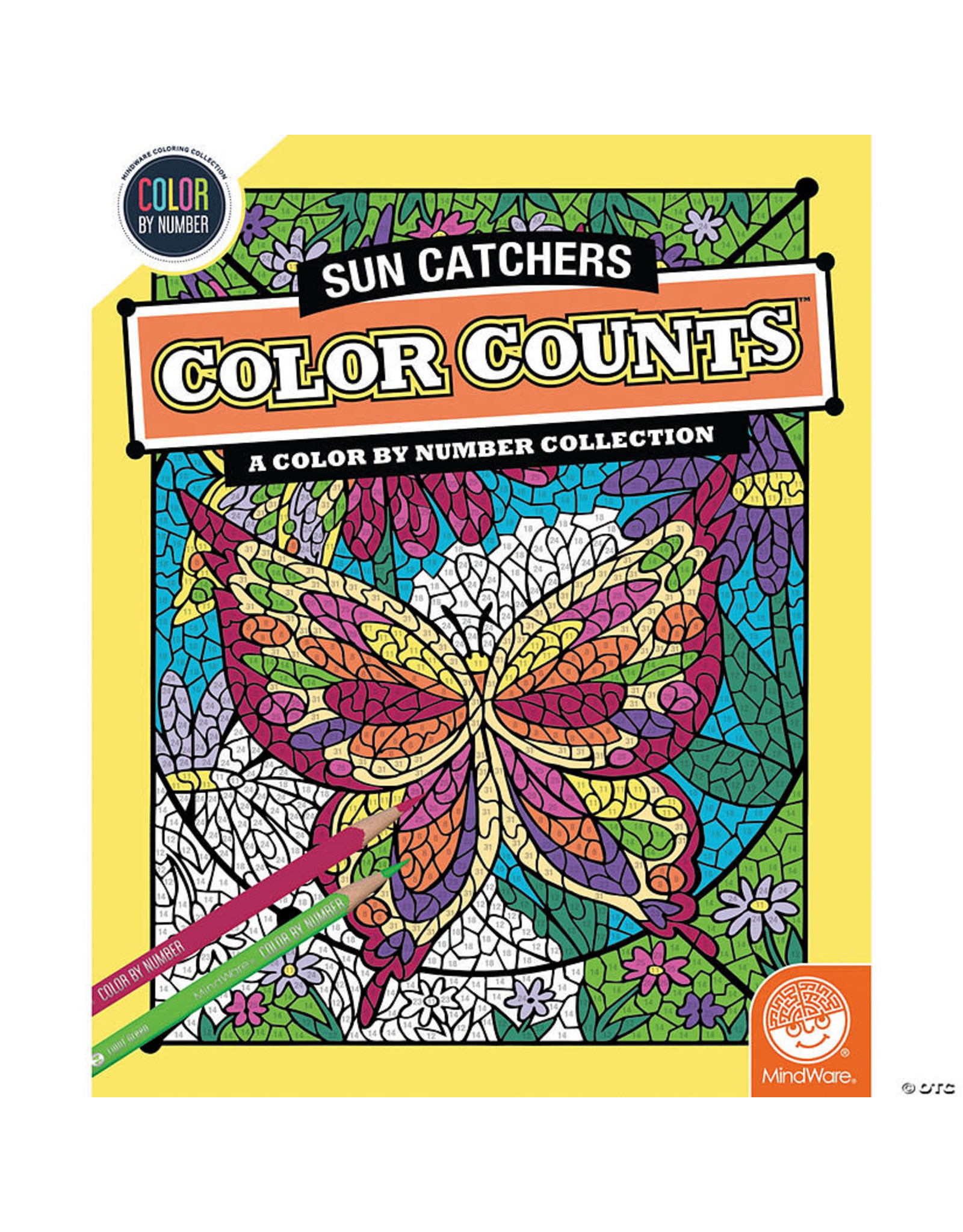 Mindware Color Counts Color by Number: Sun Catchers