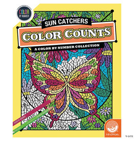 Mindware Color Counts Color by Number: Sun Catchers