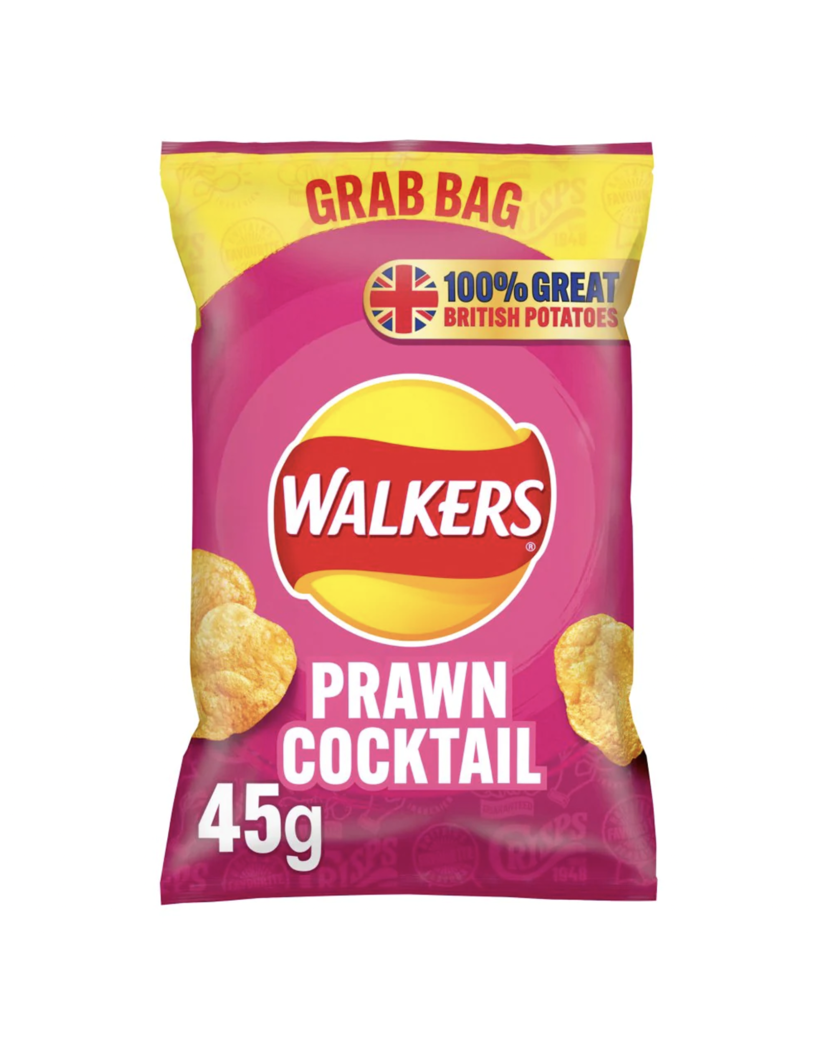 Walkers Walkers Prawn Cocktail Snacks 45g (British)