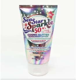 Sunshine & Glitter Sea Star Sparkle SPF 50+ Sunscreen - Cosmic Glitter