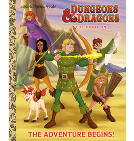 Little Golden Books The Adventure Begins! (Dungeons & Dragons) Little Golden Book
