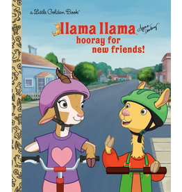 Little Golden Books Llama Llama Hooray for New Friends! Little Golden Book