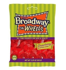 Broadway on Wheels Strawberry Licorice Wheels