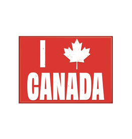 I Leaf Canada Flat Magnet