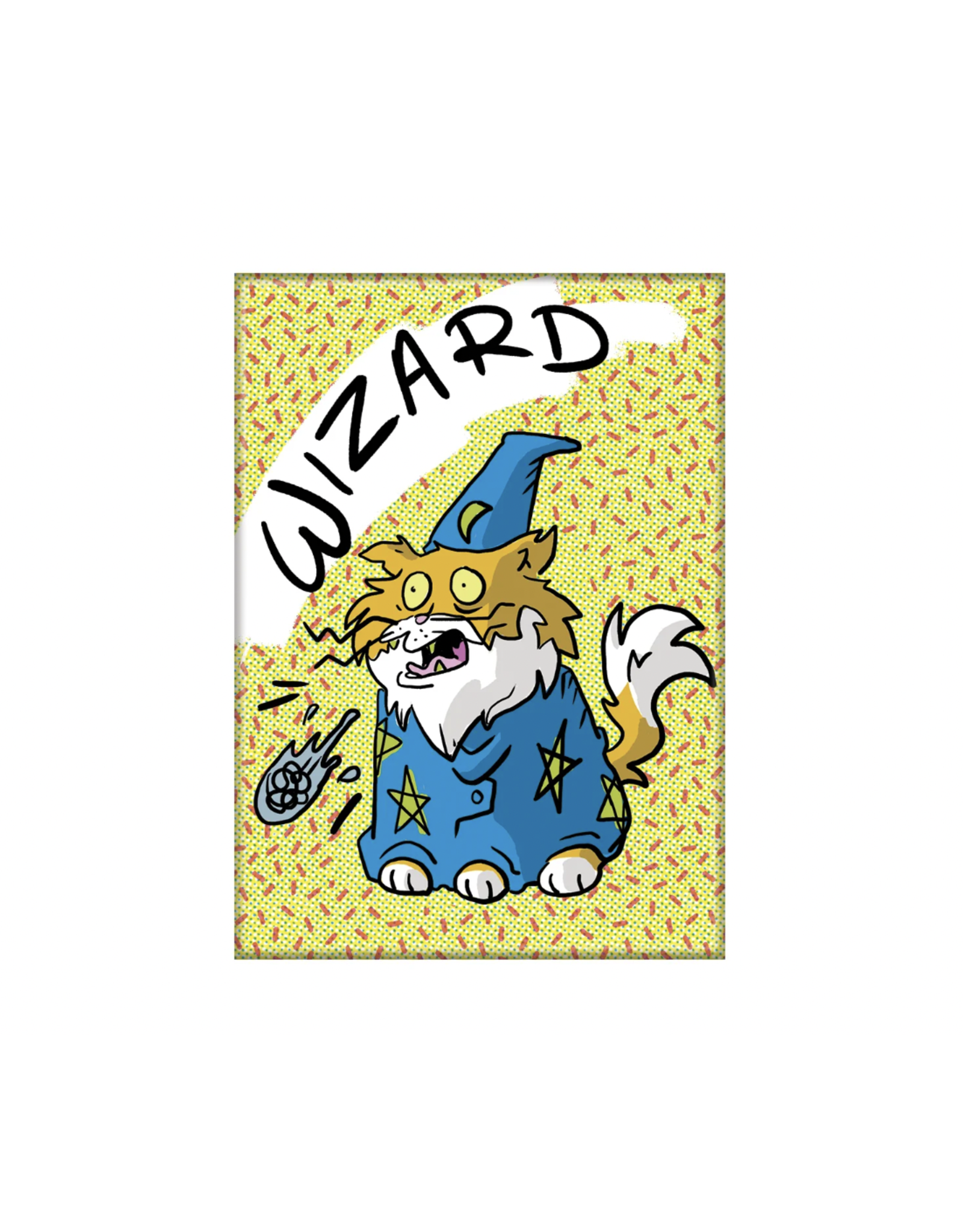 Crit Critters Wizard Flat Magnet