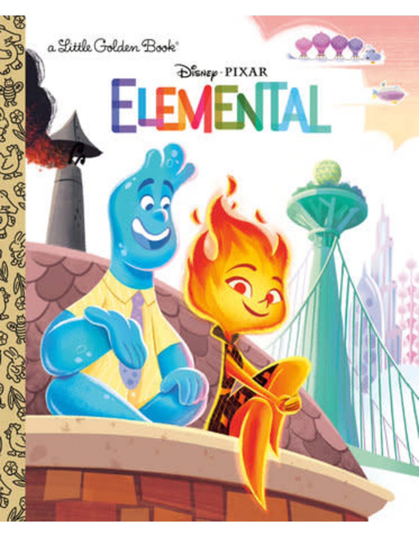 Little Golden Books Disney/Pixar Elemental Little Golden Book (Disney/Pixar Elemental)