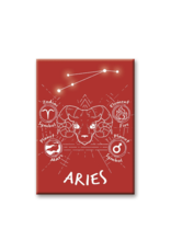 NMR Horoscope Aries Flat Magnet