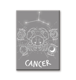 NMR Horoscope Cancer Flat Magnet