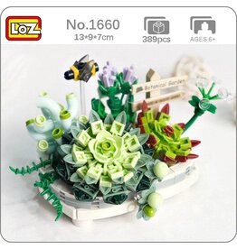 LOZ Potted Succulent Plants Mini Block Set