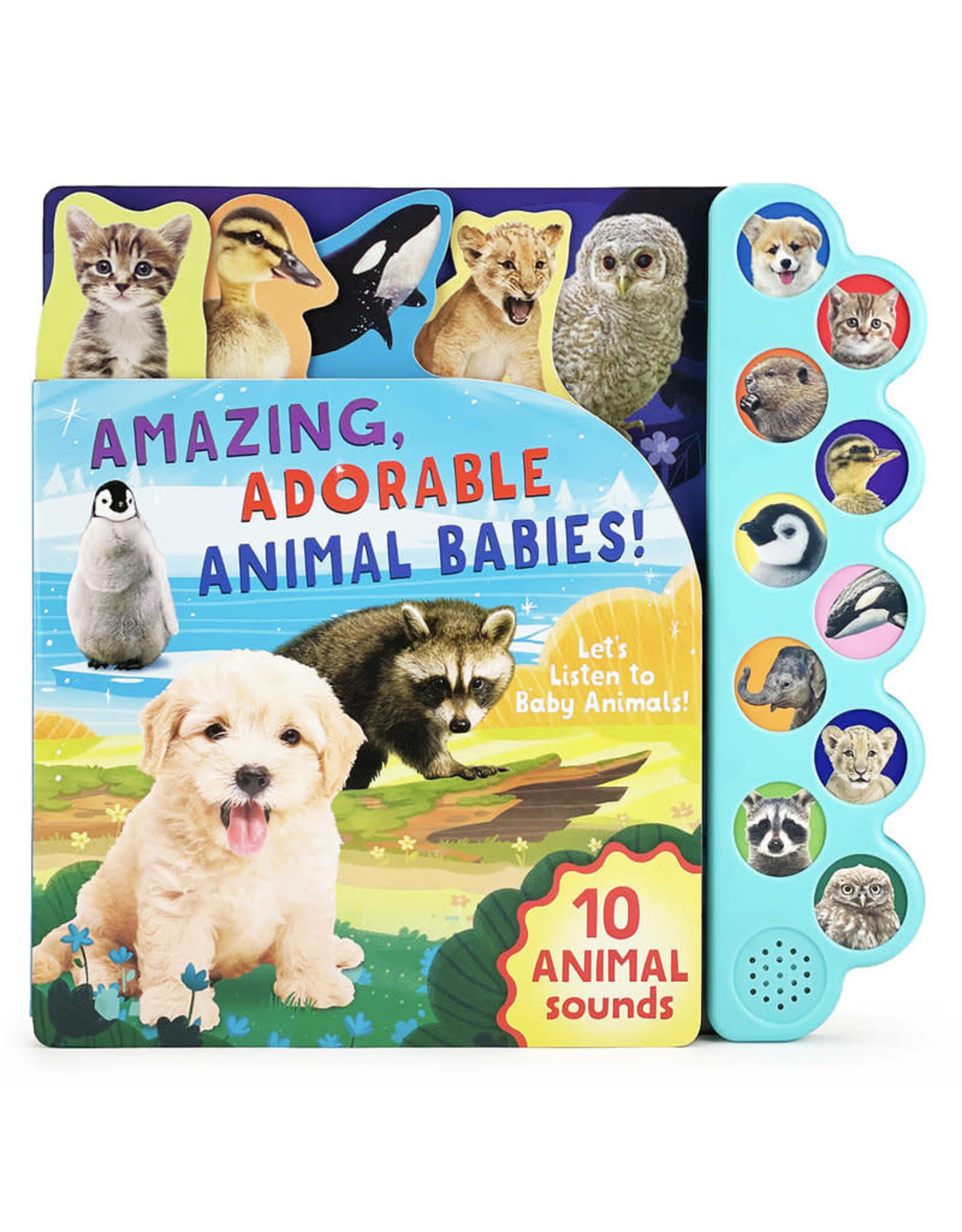Amazing, Adorable Animal Babies! Sound Book