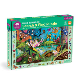 Mudpuppy Bugs & Butterflies 64 Piece Search & Find Puzzle