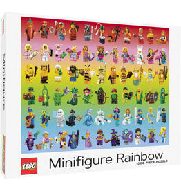 Mudpuppy LEGO Minifigure Rainbow 1000pc