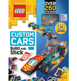 LEGO(R) Books Build and Stick: Custom Cars