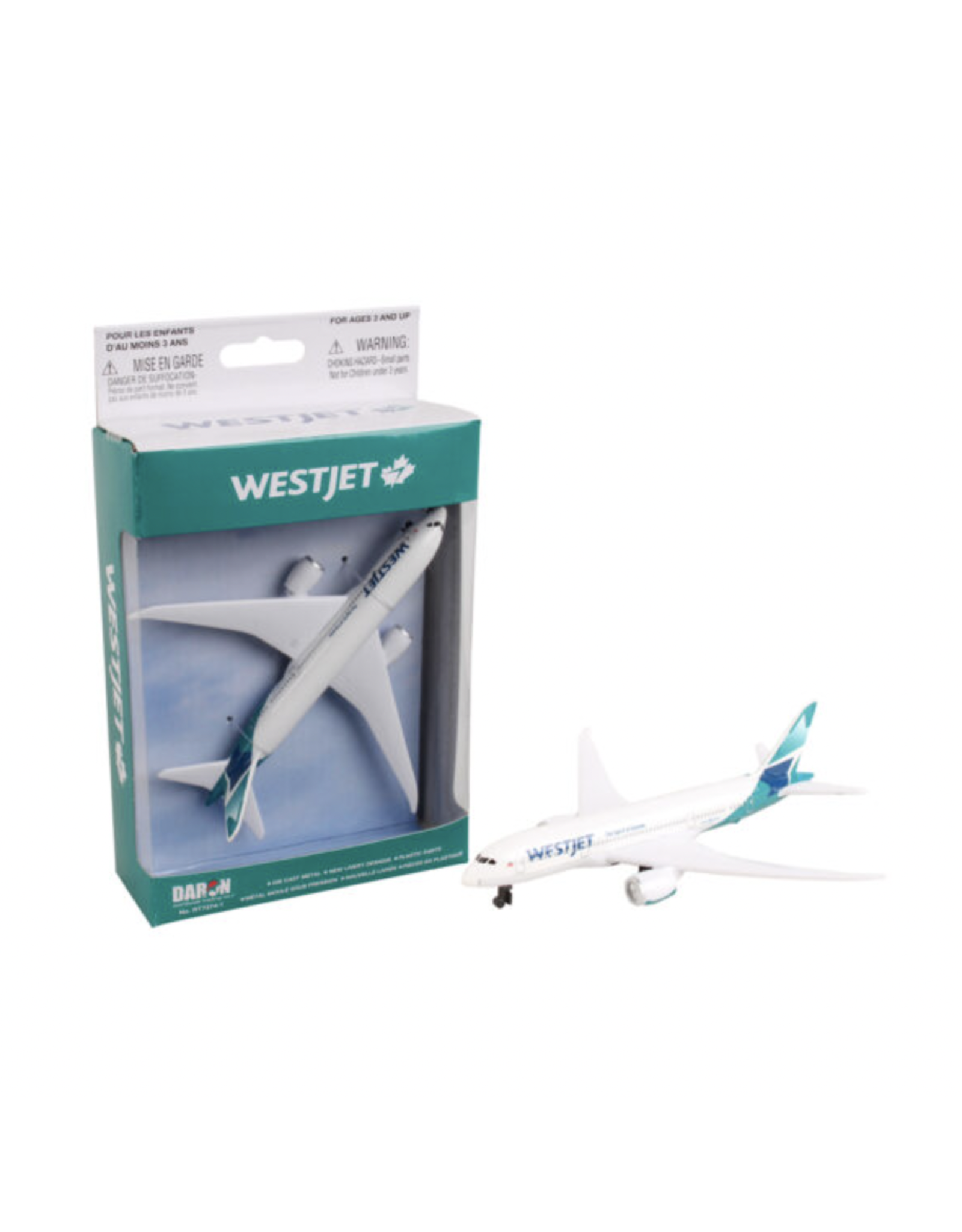 Daron Westjet Single Plane New Livery