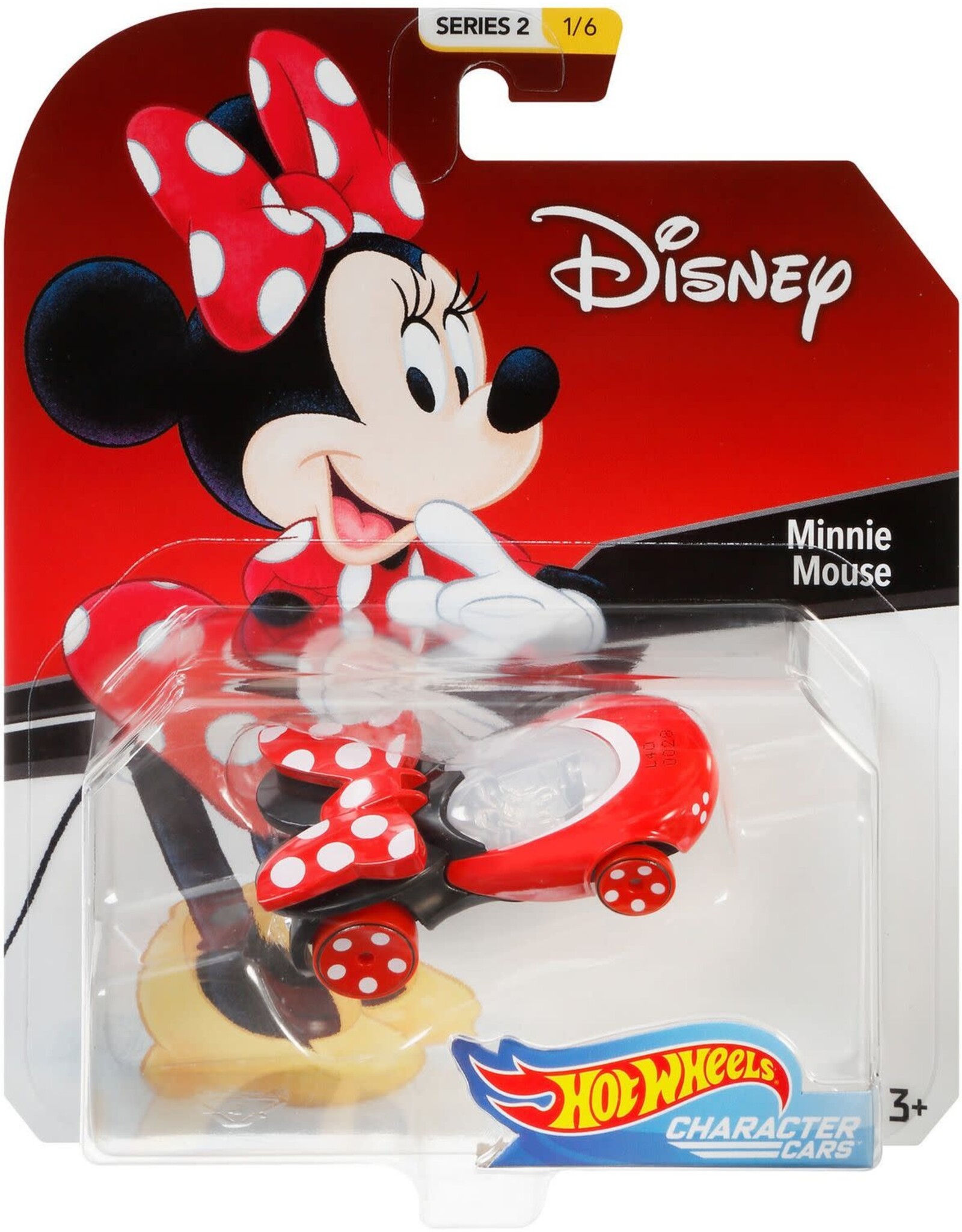 Mattel Hot Wheels Character Car - Minnie Mouse