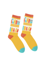 Out of Print Bookshelf Socks