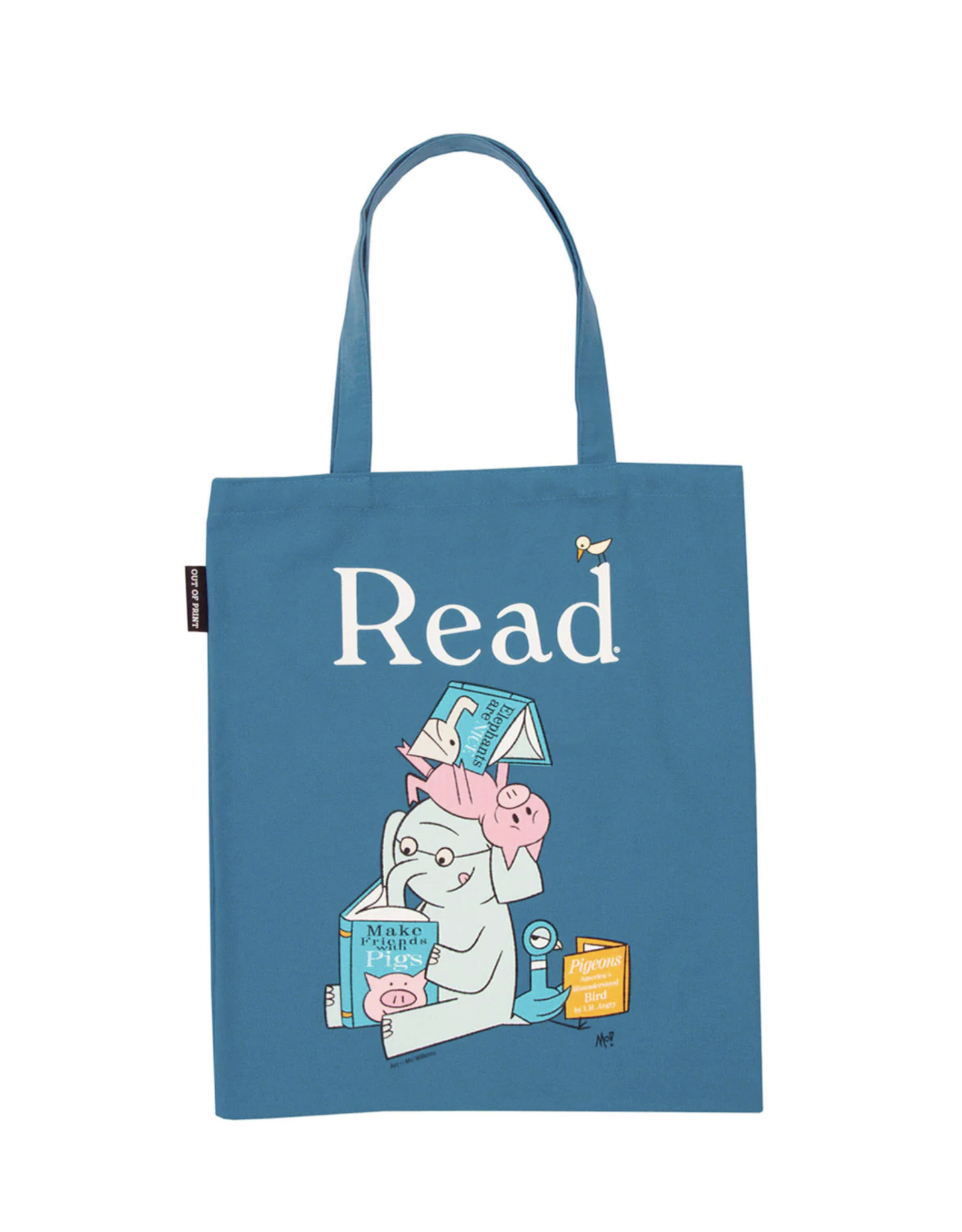 Out of Print Elephant & Piggie Read Tote Bag